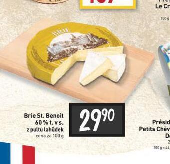 Billa Brie st. benoit 60% nabídka