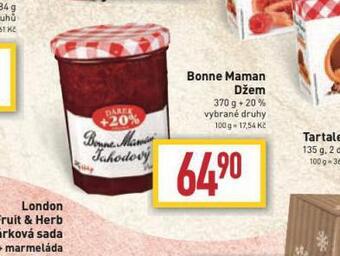 Billa Bonne maman džem nabídka