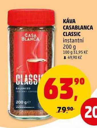 Káva casablanca classic, 200 g