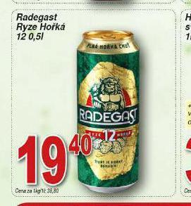 Hruška Pivo radegast ryze hořká 12 nabídka