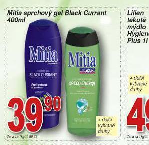 Hruška Mitia sprchový gel nabídka