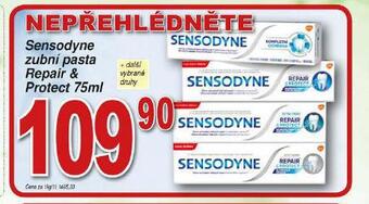 Hruška Sensodyne zubní pasta nabídka