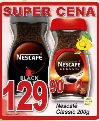 Hruška Nescafé classic nabídka