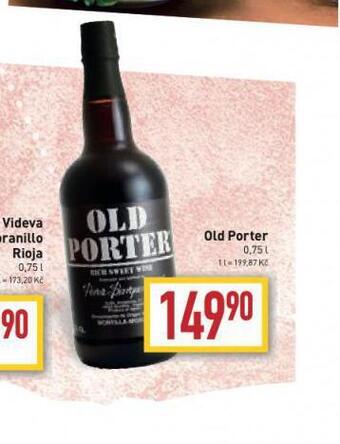 Billa Old porter nabídka