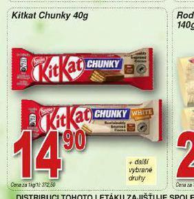 Hruška Kitkat chunky nabídka