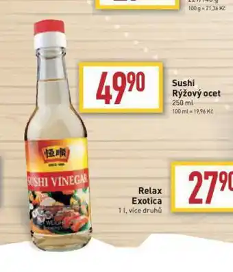Billa Sushi rýžový ocet nabídka