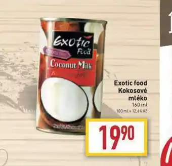 Billa Exotic food kokosové mléko nabídka