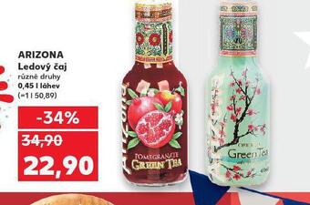 Kaufland Arizona ledový čaj nabídka