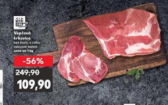 Kaufland Vepřová krkovice bez kosti nabídka
