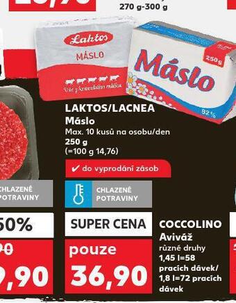 Kaufland Máslo nabídka
