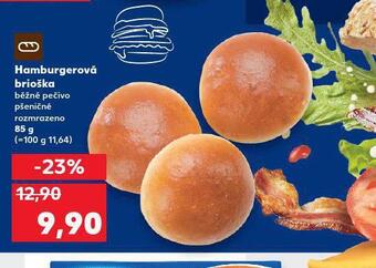 Kaufland Hamburgerová brioška nabídka