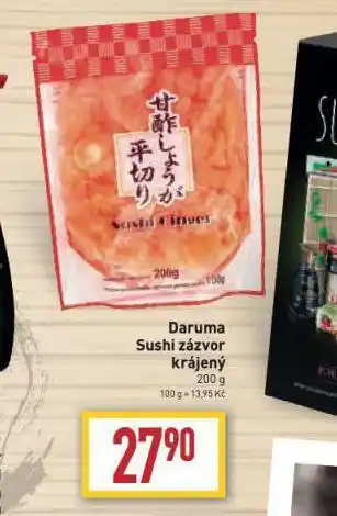 Daruma sushi zázvor krájený