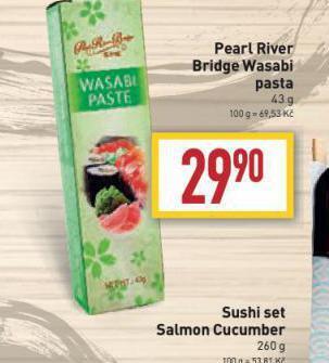 Billa Pearl river bridge wasabi pasta nabídka