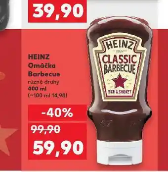 Kaufland Heinz omáčka barbecue nabídka