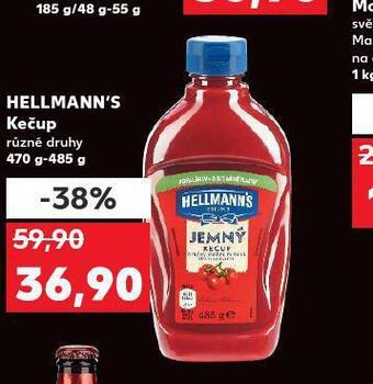 Kaufland Hellmann´s kečup nabídka