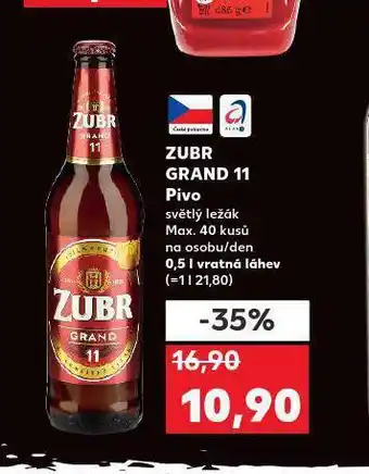 Kaufland Pivo zbur grand 11 nabídka