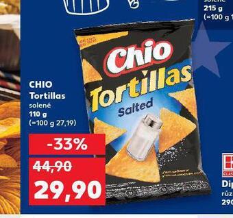 Kaufland Chio tortillas nabídka
