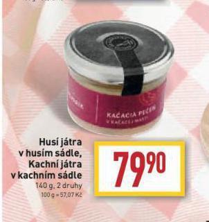 Billa Husí játra v husím sádle nabídka