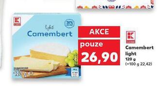 Kaufland Camembert light nabídka