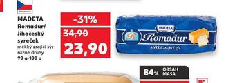 Kaufland Romadur / jihočeský syreček nabídka