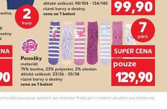 Kaufland Ponožky nabídka