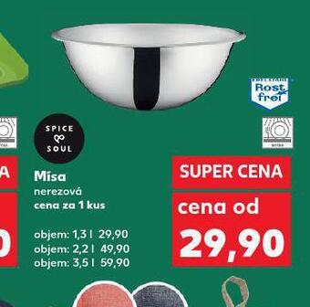 Kaufland Mísa nerezová nabídka
