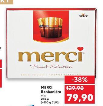Kaufland Merci bonboniéra nabídka