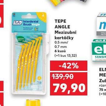 Kaufland Tepe angle mezizubní kartáčky nabídka