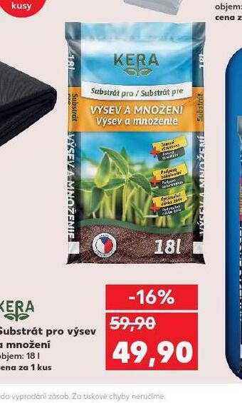Kaufland Substrát pro výsev a množení nabídka