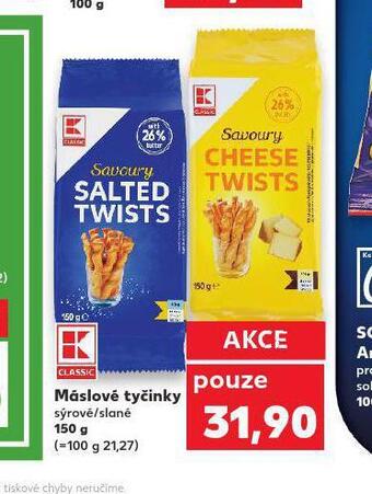 Máslové tyčinky