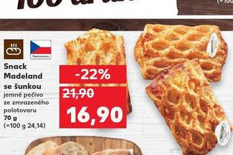Kaufland Snack madeland se šunkou nabídka
