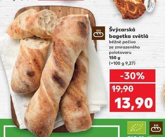 Kaufland Švýcarská bagetka světlá nabídka