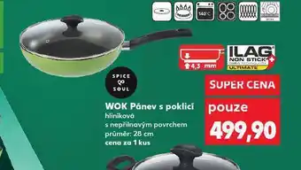 Kaufland Wok na pánev s poklicí 28 cm nabídka