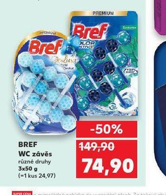 Kaufland Bref wc závěs nabídka