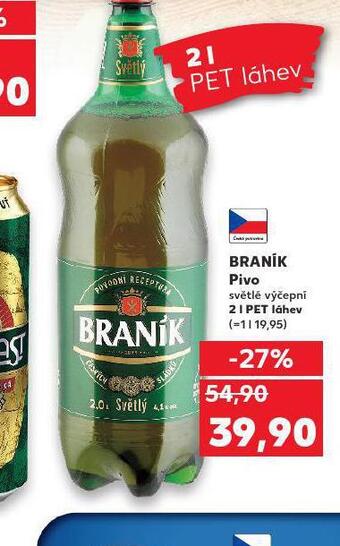 Kaufland Pivo braník nabídka