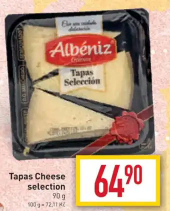 Albéniz Tapas Cheese selection 90g
