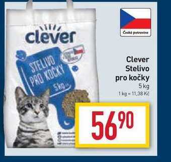 Billa Clever stelivo pro kočky 5 kg nabídka