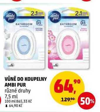 Penny Market Vůně do koupelny ambi pur, 7,5 ml nabídka