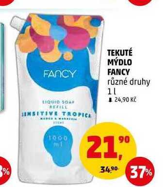 Penny Market Tekuté mýdlo fancy, 1 l nabídka