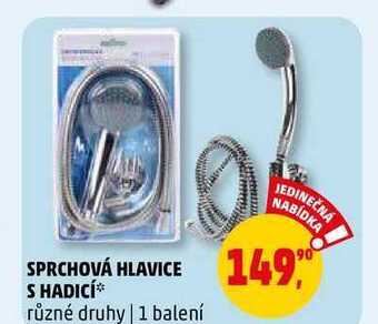 Penny Market Sprchová hlavice s hadicí, 1 balení nabídka