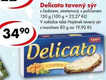 CBA Delicato tavený sýr, 150 g nabídka