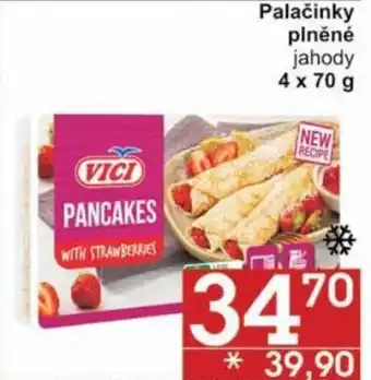 Jip Vici Palačinky plněné jahody 4x70g nabídka