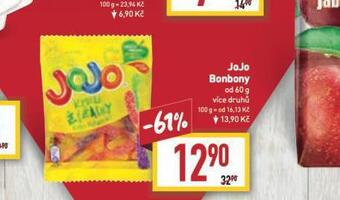 Billa Jojo bonbony nabídka