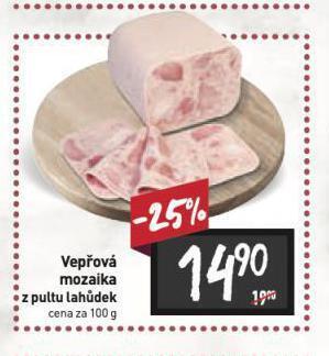 Billa Vepřová mozaika nabídka