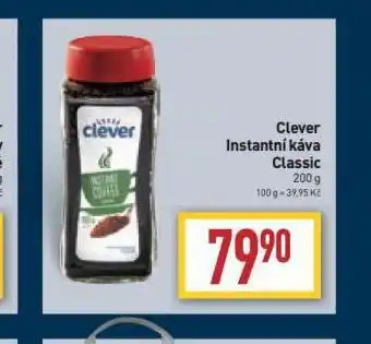 Billa Clever instantní káva classic nabídka