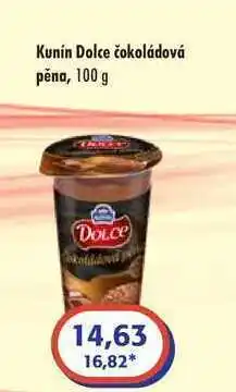Kunín dolce čokoládová pěna, 100 g