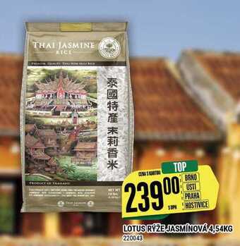 Tamda Foods Lotus rýže jasmínová, 4,54 kg nabídka
