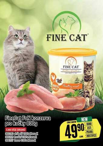 Tamda Foods Fine cat fon konzerva pro kočky, 800 g nabídka