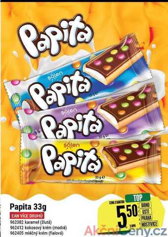 Tamda Foods Papita, 33 g nabídka