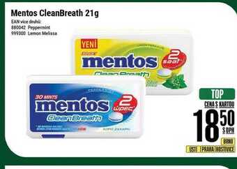 Mentos cleanbreath, 21 g